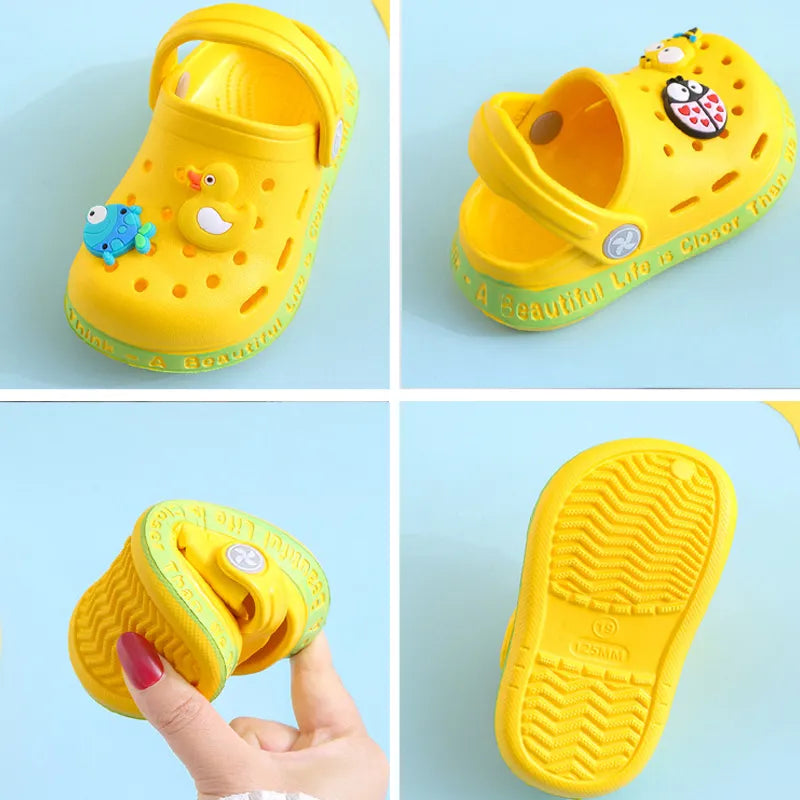 Sandalias Estilo Crocs Bebés
