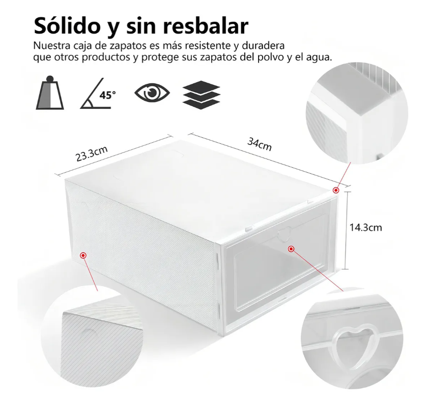 Cajitas Apilables para Zapatillas | Mantén el Orden con Estilo